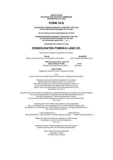 Vorschaubild CTO Realty Growth 10-Q Quartalsbericht  