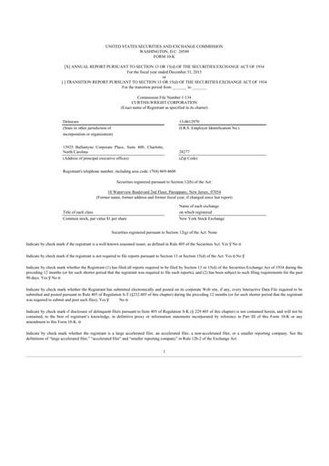 Thumbnail Curtiss-Wright
 10-K Annual Report 2013