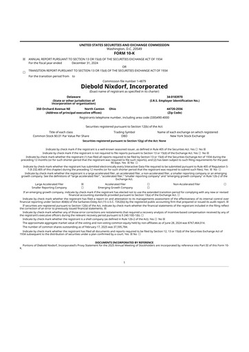 Thumbnail Diebold Nixdorf
 10-K Annual Report 2024