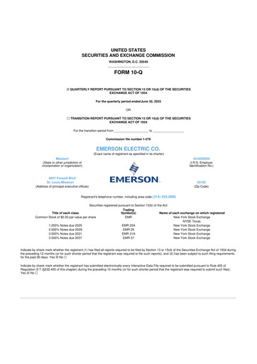 Thumbnail Emerson 10-Q Quarterly Report FY2025 