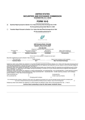 Miniature Magnera 10-Q Rapport trimestriel 2023 