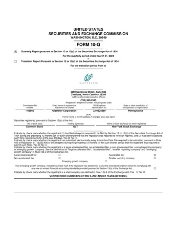 Miniature Magnera 10-Q Rapport trimestriel 2024 