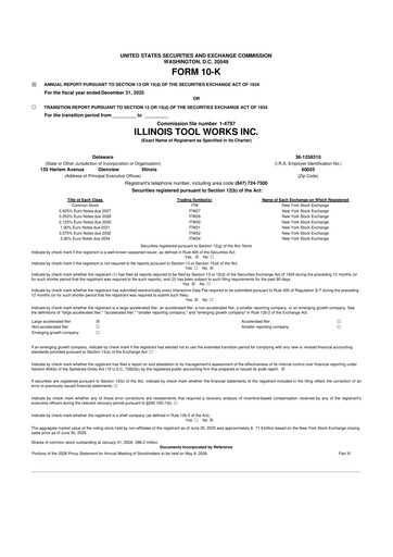 Thumbnail Illinois Tool Works  10-K Annual Report 2025