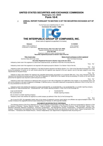 Thumbnail The Interpublic Group of Companies 10-K Annual Report 1215