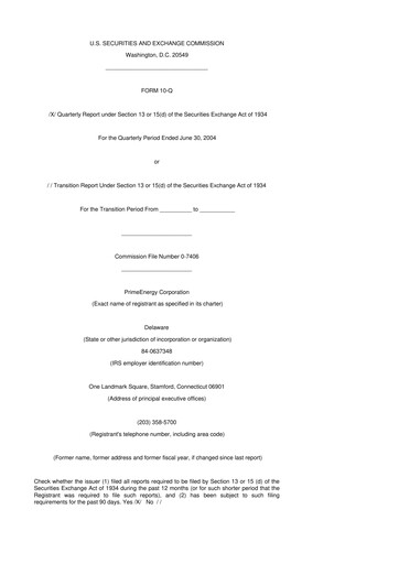 Thumbnail PrimeEnergy Resources 10-Q Quarterly Report FY 
