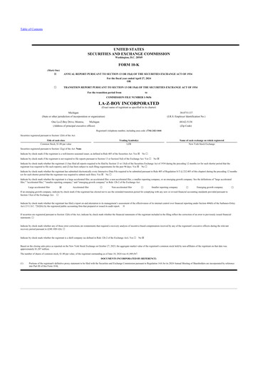 Thumbnail La-Z-Boy
 10-K Annual Report 2024