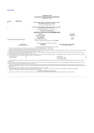 Thumbnail Leggett & Platt

 10-K Annual Report 2023