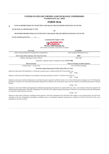 Thumbnail S&P Global 10-K Annual Report 2014