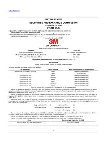 Thumbnail 3M 10-Q Quarterly Report FY2026 Q3