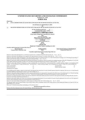 Thumbnail Nordson 10-K Annual Report 2023