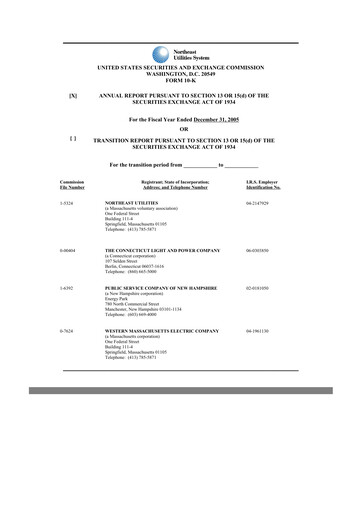 Thumbnail Eversource Energy 10-K Annual Report 