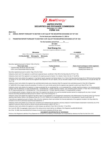 Thumbnail Xcel Energy 10-K Annual Report 2025