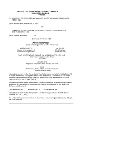 Thumbnail Tutor Perini Corporation
 10-Q Quarterly Report FY 