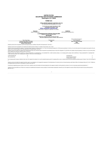 Thumbnail Regal Rexnord 10-K Annual Report 2025