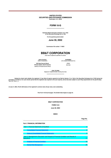 Vorschaubild Truist Financial Corporation 10-Q Quartalsbericht  