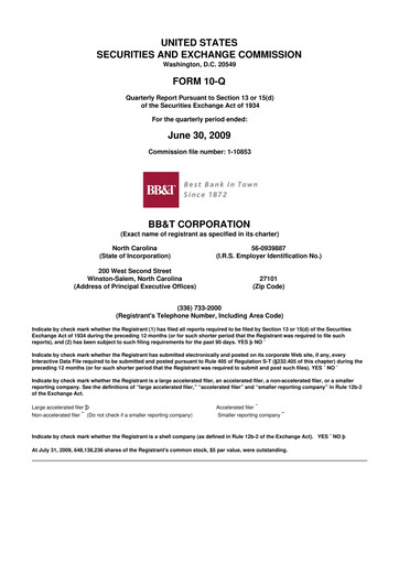 Vorschaubild Truist Financial Corporation 10-Q Quartalsbericht  