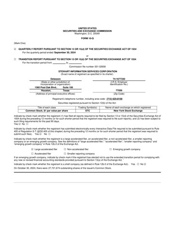 Thumbnail Stewart Information Services 10-Q Quarterly Report FY2024 