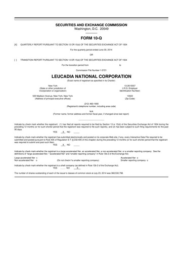 Miniature Jefferies Financial Group
 10-Q Rapport trimestriel 2014 