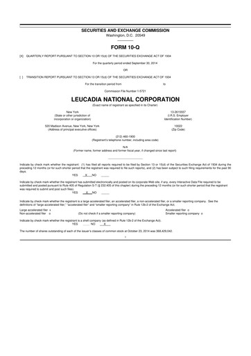 Miniature Jefferies Financial Group
 10-Q Rapport trimestriel 2014 