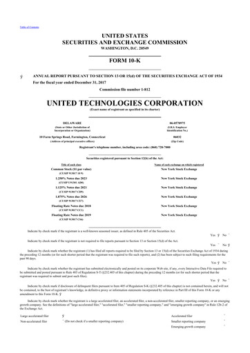 Thumbnail RTX 10-K Annual Report 2017
