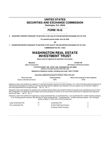 Thumbnail Elme Communities 10-Q Quarterly Report FY2020 