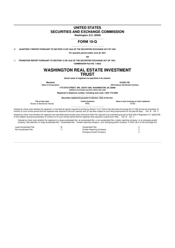 Thumbnail Elme Communities 10-Q Quarterly Report FY2021 