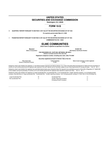 Thumbnail Elme Communities 10-Q Quarterly Report FY2025 