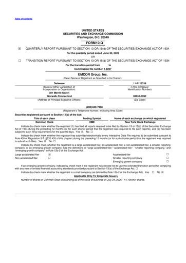 Thumbnail Emcor 10-Q Quarterly Report FY2026 