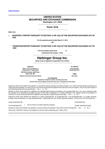 Thumbnail Spectrum Brands
 10-Q Quarterly Report FY2013 