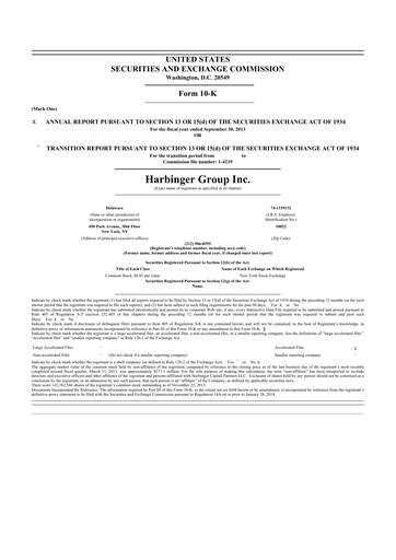 Thumbnail Spectrum Brands
 10-K Annual Report 2013