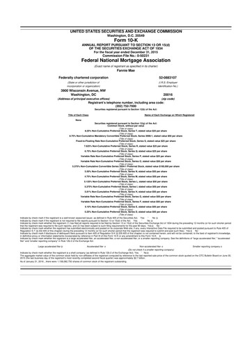 Thumbnail Fannie Mae
 10-K Annual Report 2015