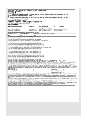 Thumbnail Fannie Mae
 10-K Annual Report 2023