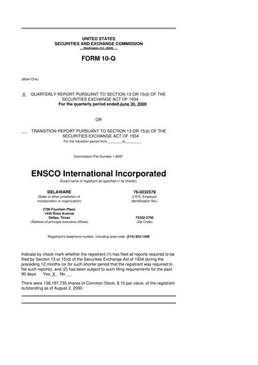 Thumbnail Valaris 10-Q Quarterly Report FY 