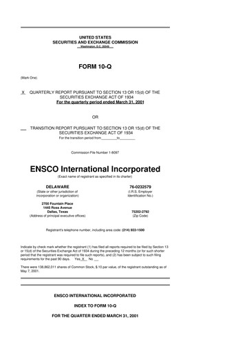 Thumbnail Valaris 10-Q Quarterly Report FY 