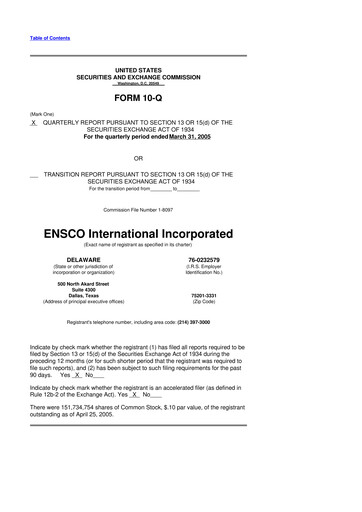 Thumbnail Valaris 10-Q Quarterly Report FY 