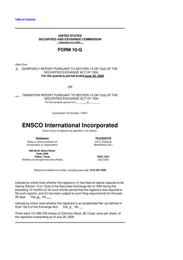 Thumbnail Valaris 10-Q Quarterly Report FY 