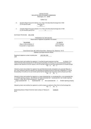 Thumbnail PHX Minerals 10-Q Quarterly Report FY2014 