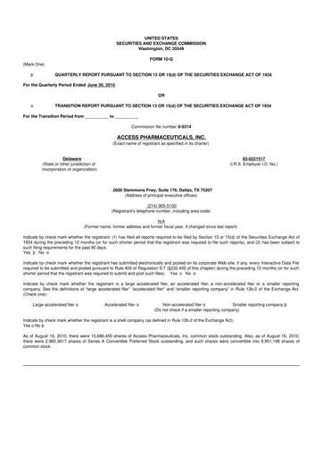 Thumbnail Abeona Therapeutics
 10-Q Quarterly Report FY 