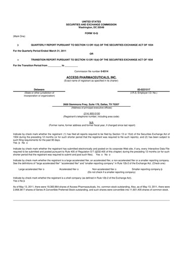 Thumbnail Abeona Therapeutics
 10-Q Quarterly Report FY 