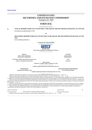 Thumbnail Team Inc 10-K Annual Report 2016