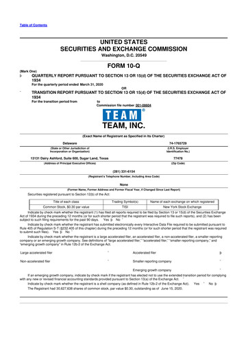 Thumbnail Team Inc 10-Q Quarterly Report FY2020 