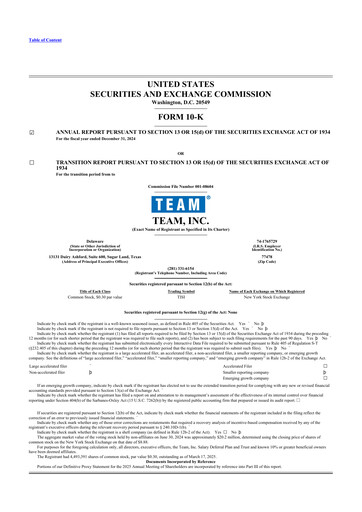 Thumbnail Team Inc 10-K Annual Report 2024