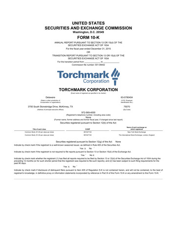 Vorschaubild Globe Life
 10-K Jahresbericht 2015