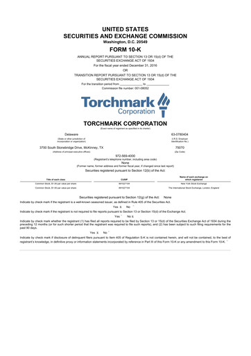 Vorschaubild Globe Life
 10-K Jahresbericht 2016