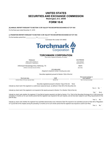 Vorschaubild Globe Life
 10-K Jahresbericht 2018