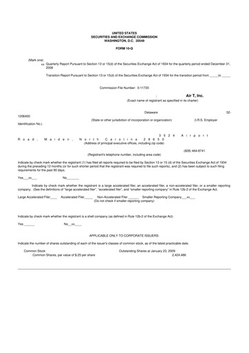 Thumbnail Air T, Inc. 10-Q Quarterly Report FY 