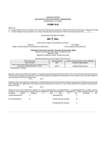 Thumbnail Air T, Inc. 10-Q Quarterly Report FY2025 
