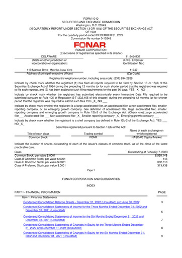 Vorschaubild Fonar Corporation
 10-Q Quartalsbericht 2023 