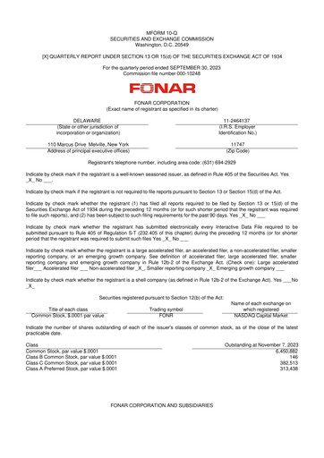 Vorschaubild Fonar Corporation
 10-Q Quartalsbericht 2024 