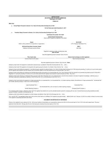 Thumbnail Central Pacific Financial 10-K Annual Report 2017